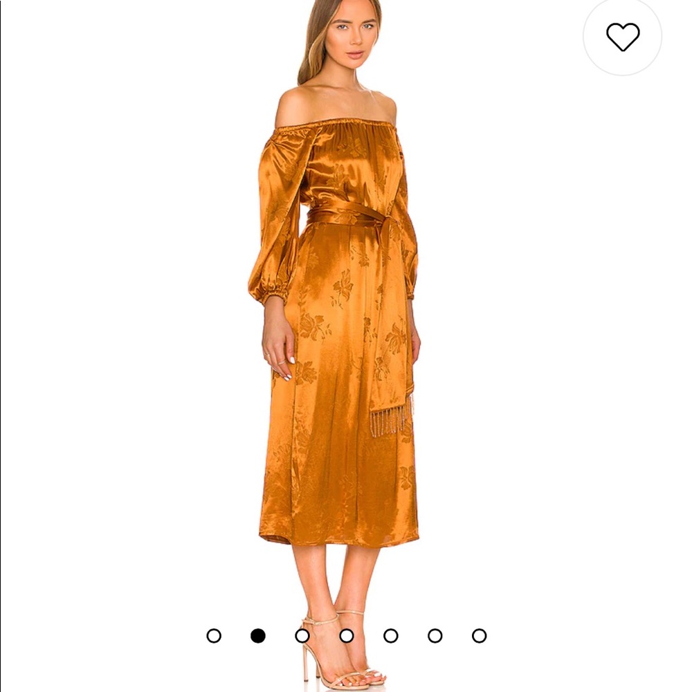 Rosito Midi Dress in Copper House of Harlow 1960- XXS